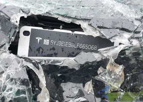 2020 Tesla Model 3 Long Range Dual Motor All-Wheel Drive from USA, damaged, VIN 5YJ3E1EB8LF665068